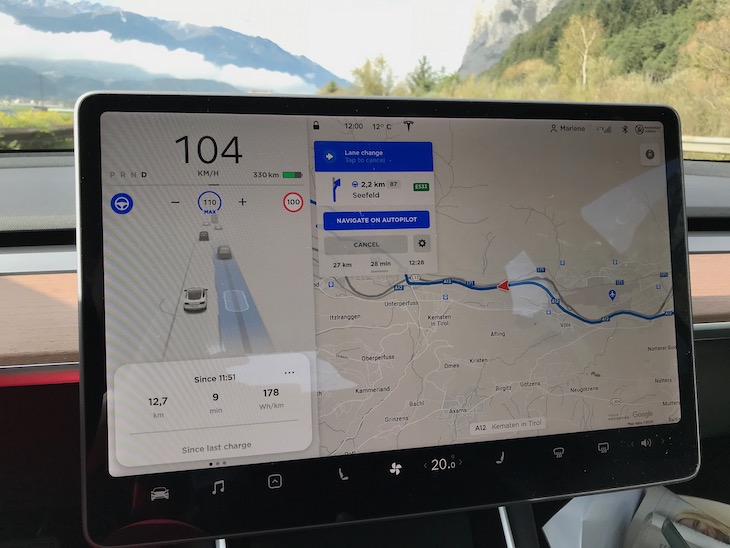 Tesla 3 - Autopilot Betaversion