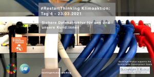 #RestartThinking Klimaaktion von Buchinger|Kuduz - 30 Tage Veränderung - Tag 4