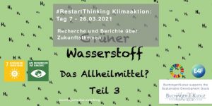 #RestartThinking Klimaaktion von Buchinger|Kuduz - 30 Tage Veränderung - Tag 7