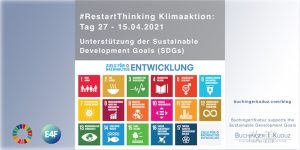 #RestartThinking Klimaaktion von Buchinger|Kuduz - 30 Tage Veränderung - Tag 27