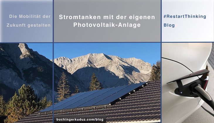 Stromtanken mit der eigenen Photovoltaik-Anlage