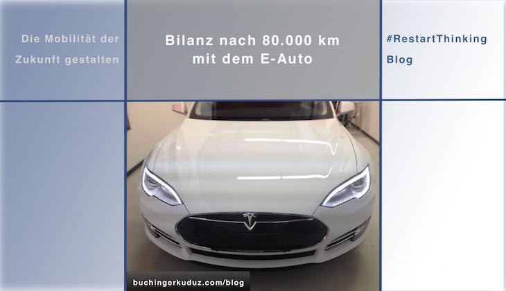 Bilanz nach 80.000 Kilometern mit dem E-Auto