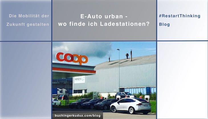 E-Auto urban – wo finde ich Ladestationen?