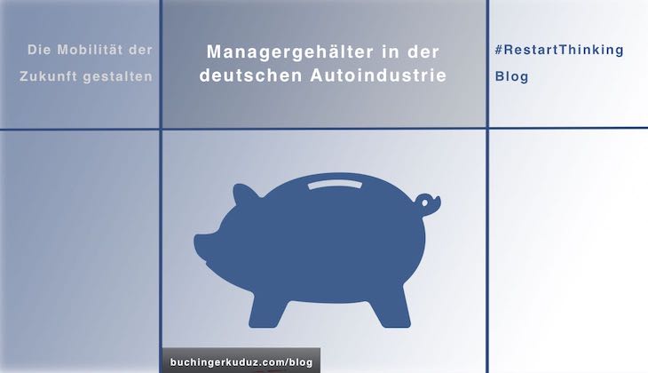 Managergehälter in der deutschen Autoindustrie