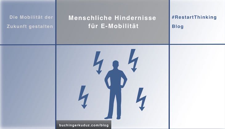 Menschliche Hindernisse für Elektromobilität