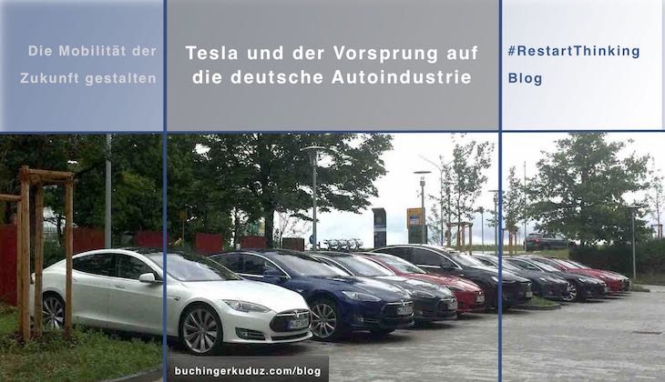 Teslas Vorsprung auf die Konkurrenz