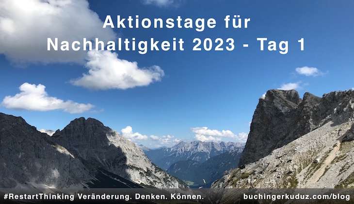 Aktionstage für Nachhaltigkeit 2023