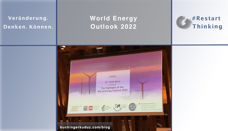 RestartThinking Blog - World Energy Outlook 2022