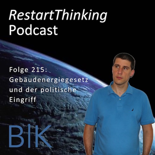 215 RestartThinking-Podcast - Gebäudeenergiegesetz