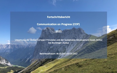 Buchinger|Kuduz UNGC Communication on Progress 2021
